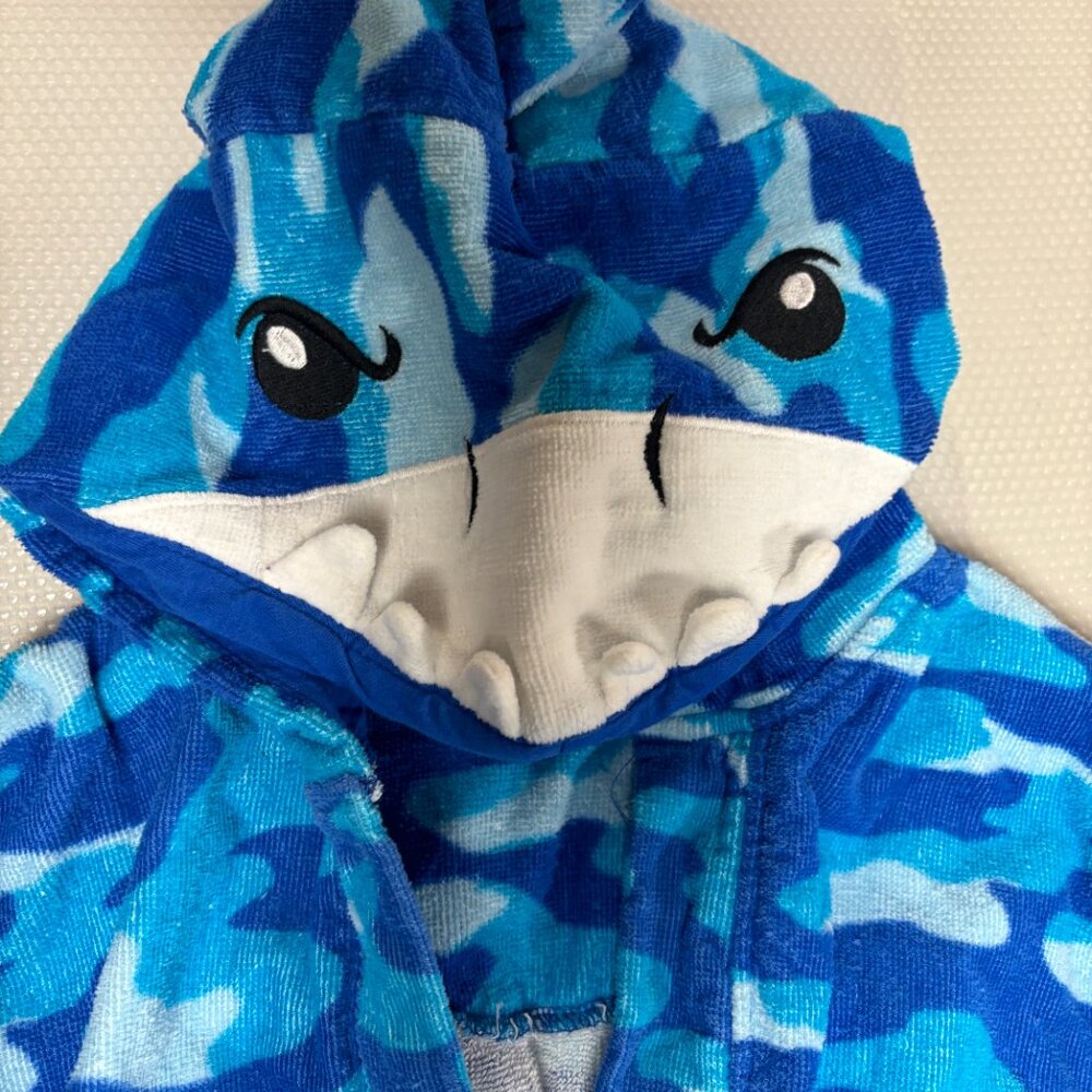 Children's Shark Robe - Size M 10/12 - 1616 (MISC) - Picture 2 of 4